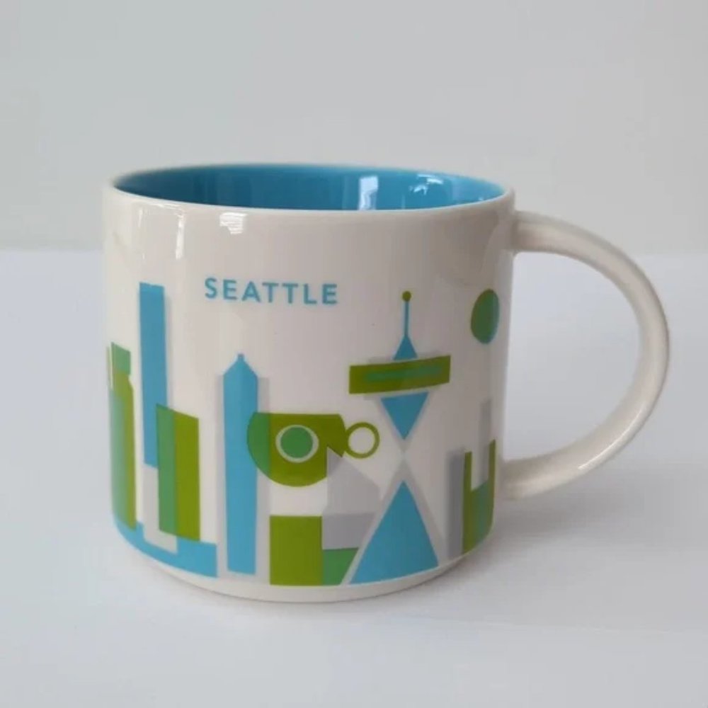 Starbucks Seattle You Are Here Collection Mug NWOT
